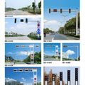 城市十字路灯红绿灯监控立杆厂家